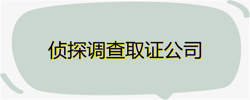 私家侦探公司一般叫什么_私家的侦探公司_侦探私家公司